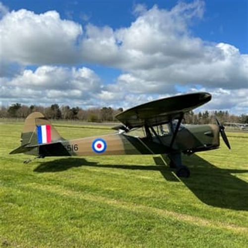 Auster Aircraft Warbird Flights from Fenland Airfield in Lincolnshire